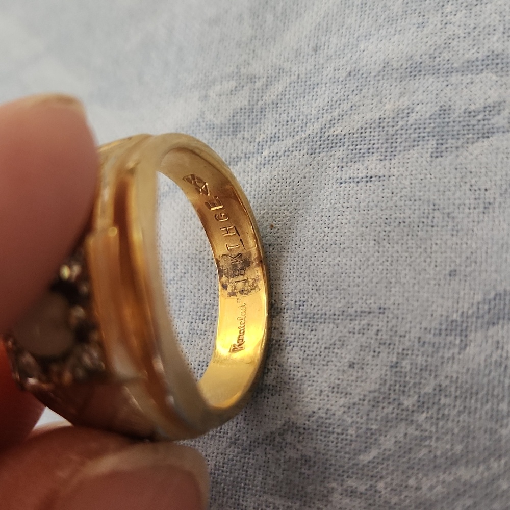 Vintage Mens Signet Ring - Picture 4 of 5